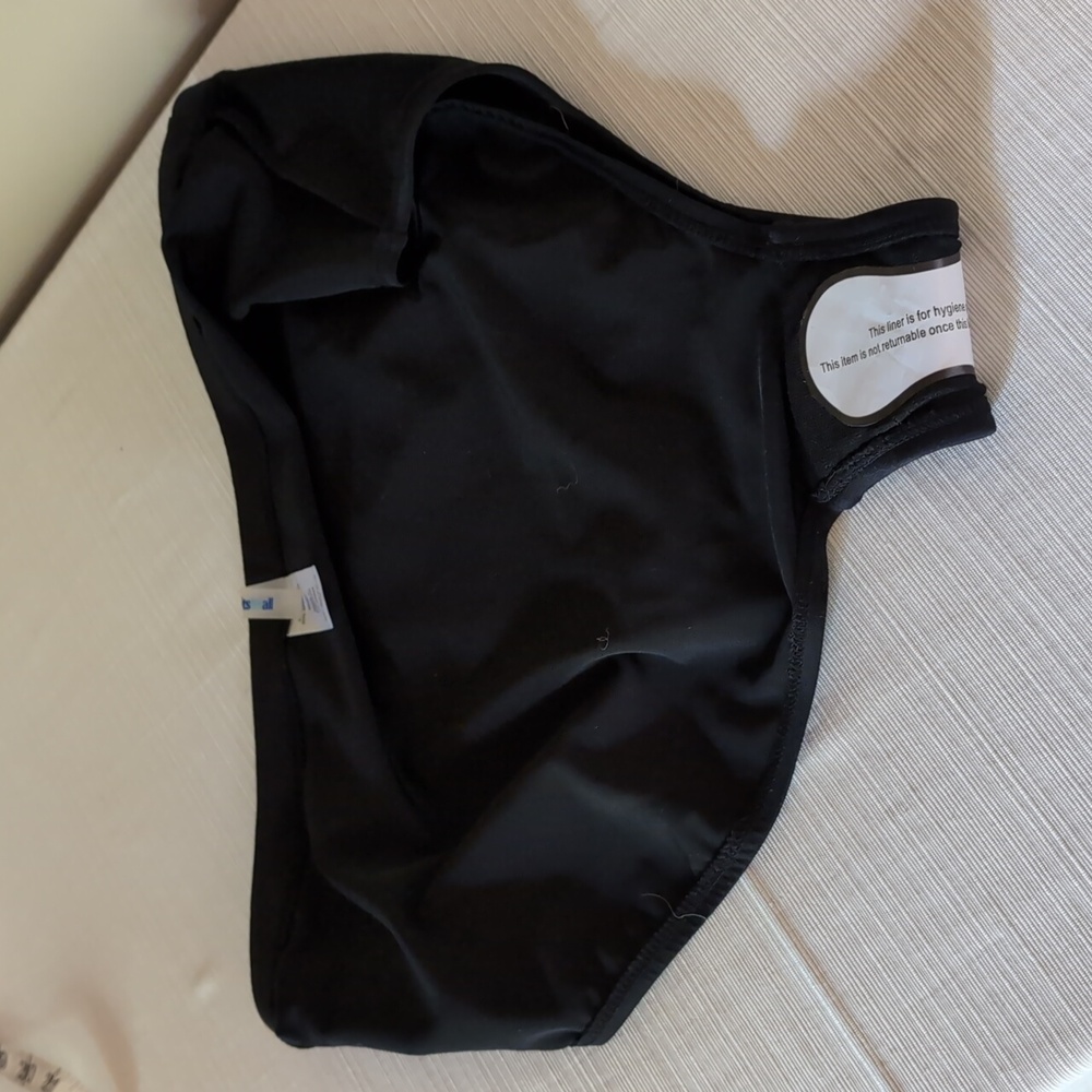 Sz 16 Black High Waist Swim Bottoms by Swimsuits for All - Picture 4 of 5